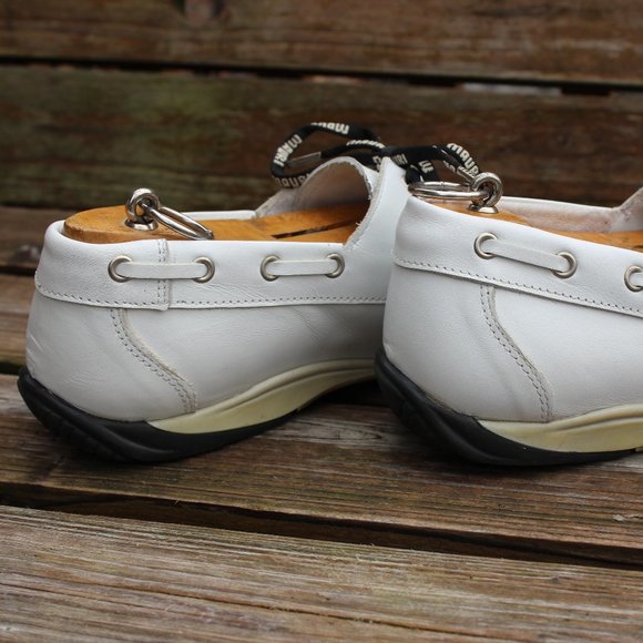 Mauri White Crocodile and Calf Driving Shoe, Size 43, made in Italy, EUC - Picture 7 of 12